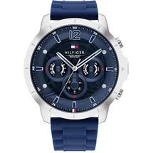 Tommy Hilfiger Multi Zifferblatt Quarz Silikon 50 mm 1710489