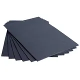 House of Karte & Papier hcp391 A5 105 x 210 mm 210 gsm PH-Neutral Foto-Karte – Schwarz