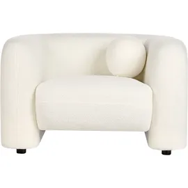 Beliani Sofa Set 4-Sitzer Leiren Bouclé Weiß