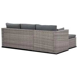beautysofa SEVILLA Loungeset grau