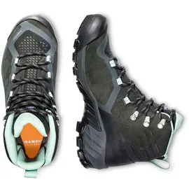 Mammut Sapuen High Goretex Wanderstiefel - Dark Steel / Neo Mint - EU 40 2/3