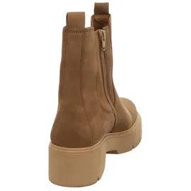 Gabor Damen Chelsea Boots, Frauen Stiefeletten,Wechselfußbett,Best Fitting,uebergangsschuhe,uebergangsstiefel,flach,nut (caramel),38 EU - 38 EU