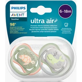 Philips ultra air - Schnuller 6-18 Monate - SCF085/60