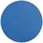 Snapstyle Trend Velours Teppich Blau Rund