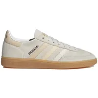 adidas Originals Handball Spezial, Wonder Silver/Off White/Gum, Wonder White Sand Strata, 9.5 Women/8.5 Men - 42 EU