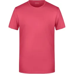 Basic Herren T-Shirt | raspberry | L - raspberry