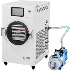 VEVOR Vakuum-Gefriertrockner Gefriertrocknungsmaschine 4 Schichten Gemüse Weiß