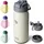 luxuskollektion Edelstahl Trinkflasche Grau 0,47 l