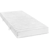 Bodyprotect Rollmatratze Komfortschaummatratze Kalle in 100 x 200 x 15 cm, Härtegrad 3, weiß