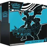 Pokémon Top Trainer Box Karmesin & Purpur Schwarze Blitze