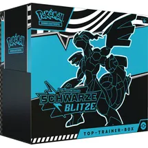 Pokémon Top Trainer Box Karmesin & Purpur Schwarze Blitze