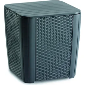 BEST Freizeitmöbel Napoli Set 3-tlg. graphit/hellgrau