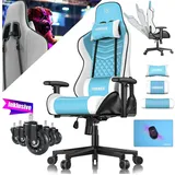 Kesser Gamingstuhl Kunstleder Blau