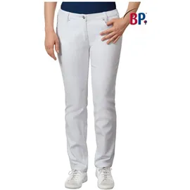 BP 1732-687-21-30/30 Jeans für Frauen, Stretch-Stoff, 300,00 g/m2 Stoffmischung mit Stretch, weiß