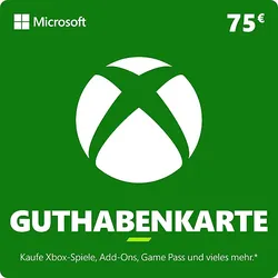 Xbox Guthabenkarte