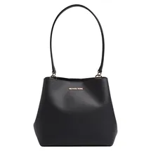 Michael Kors Pratt Medium Schultertasche Baumwolle/Synthetik Black