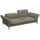 flexlux 2,5-Sitzer Salino, Funktionssofa, Relaxsofa, Sofa mit Arm- und Kopfteil-Verstellungen, Kaltschaum & Stahl-Wellen grün