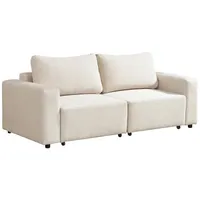 Home Deluxe Modulares Schlafsofa VINA S, Beige