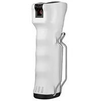 TW1000 Abwehrspray Pfefferspray Profi-Version, 63 ml mit Metallclip weiß