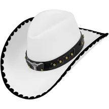 w widmann milano party fashion Cowboyhut weiß One Size
