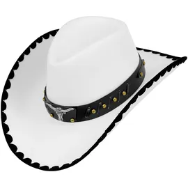 w widmann milano party fashion Cowboyhut weiß One Size