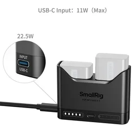 SmallRig 5493 Camera Battery Charger for NP-FW50