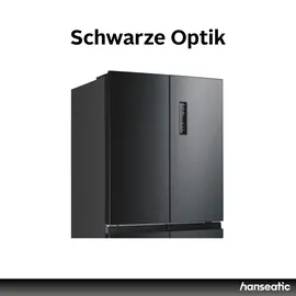 Hanseatic HCDC18080CBI Multi Door (421 l, 1800 mm hoch, Schwarz)