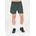 Shorts Herren Gr XL US-Größen grün dunkelgrün 90 Polyester 10 Elasthan unifarben kurz Hosen Shorts mit feuchtigkeitsregulierenden Eigenschaften