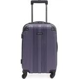 Kenneth Cole REACTION Out of Bounds Hartschalen-Reisekoffer mit 4 Rädern, Smokey Purple, 20-Inch Carry On, Out of Bounds Reisekoffer mit 4 Rädern, leicht, robust, Hartschalenkoffer