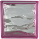 Fuchs Design Glasbaustein 19 cm x 19 cm x 8 cm lila