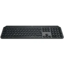 Logitech MX Keys S Graphite - Kabellose Tastatur, US-Layout (Qwerty)