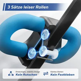 Merach Bauchtrainer Schwarz