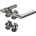Rosettengarnitur CORE8906 8mm Edelstahl Silber/Weiß