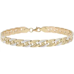 Armkette FIRETTI "Schmuck Geschenk Gold 333 Armschmuck Armkette Goldarmband Fantasie" Gr. 21, gold (gelbgoldfarben, weißgoldfarben), Armbänder, Damen, 21, Gelbgold 333