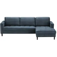 Smart Ecksofa Geradine , blau , Maße (cm): B: 260 H: 85 T: 170.0