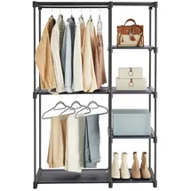 Songmics Garderobenständer RYG024G02 Grau