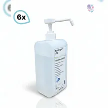Blanc HYGIENIC Haut- und Händedesinfektion für Blanc Hebelspender 6 x 1 l