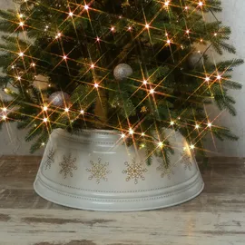 MARELIDA Weihnachtsbaumrock Weihnachtsbaumring Baumständer Umrandung D: 70cm