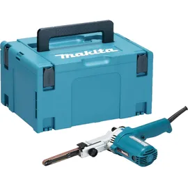 Makita Schleifmaschine + Poliermaschine, 9032 J Elektronikfeile Elektrische Bandfeile 500 Watt 9 mm + Makpac