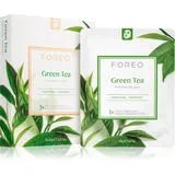 Foreo Farm To Face Gesichtsmaske Grüner Tee 3 Stück