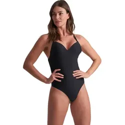 Bye Bra  Bodys Vorgeformter String-Body mit tiefem Rücken Shapewear  in Schwarz, EU L