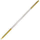 110cm Magischer Zauberstab Metall, Professioneller Zauberstab Magische Teleskopstange Edelstahl Pocket Stick Metall Taschenstab Pocket Staff Tragbare Stahlstange Ausziehbarer Zauberstab Zubehör