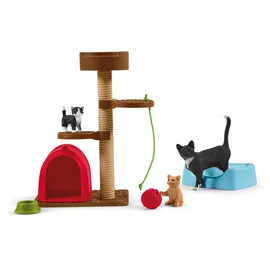 Schleich Farm World Spielspaß für niedliche Katzen 42501