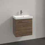 Villeroy & Boch Avento Waschtischunterschrank, 1 Tür, Anschlag links, 530x514x384mm, Griff Chrome Glanz, A88800VH Farbe: Arizona Oak