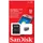 SanDisk microSDHC 32 GB Class 4 + SD-Adapter