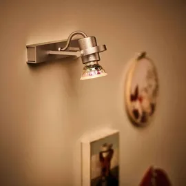 Philips Spot 4,6 W), Reflektor LED Spots mit warmweißem Licht, energiesparende Lampen mit langer Nutzlebensdauer, Warmweiß