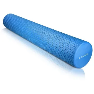 Navaris Pilates Rolle Faszienrolle 90 cm lang - Pilatesrolle Faszien Yoga Roller - Schaumstoffrolle für Rücken Fitness - Massagerolle versch. Farben