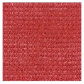 vidaXL Balkon-Sichtschutz 120 x 500 cm Rot HDPE