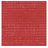 120 x 500 cm Rot Polyethylen