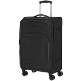 d & n d&n Travel Line 9204 4 Rollen Trolley M 66 cm mit Dehnfalte schwarz